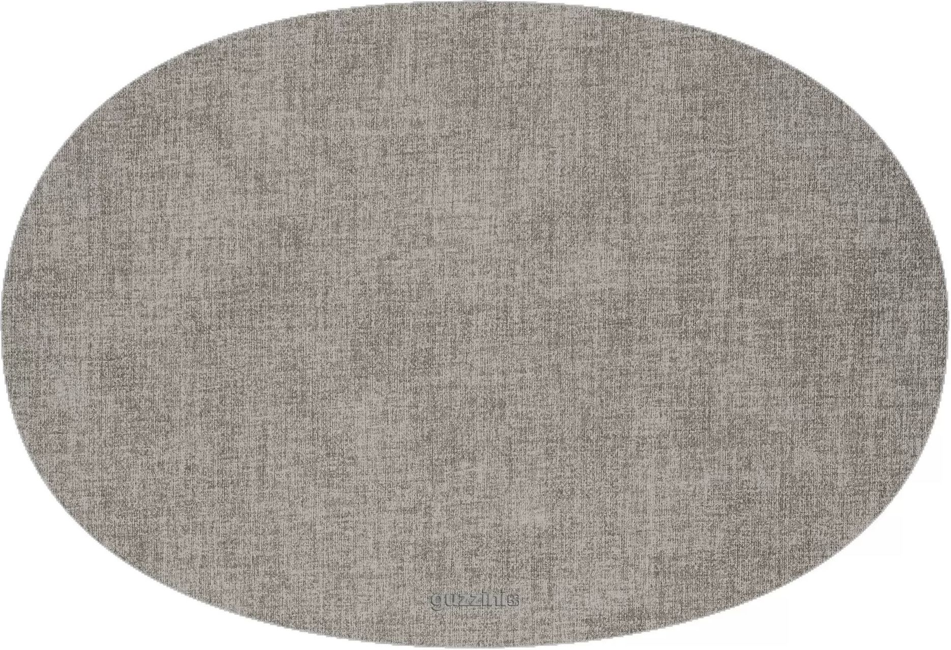 Podkładka pod talerz Tiffany owalna 33 x 48 cm szara