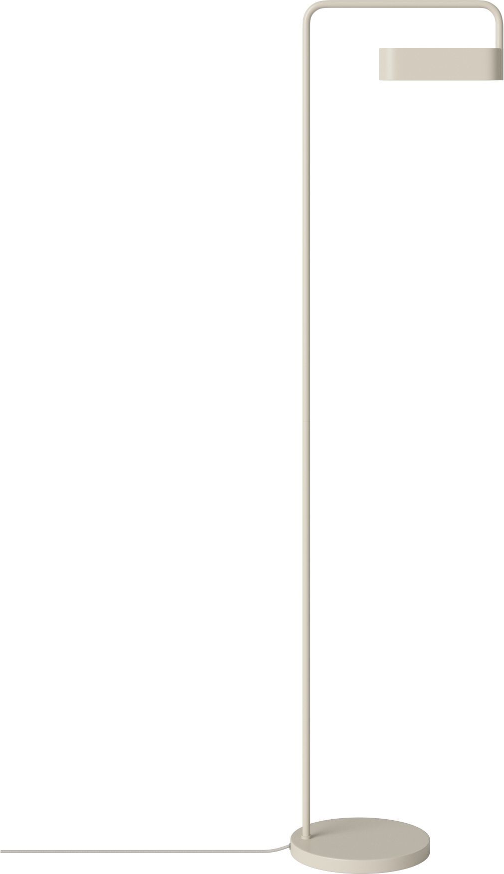 Lampa podłogowa Scribe kremowa