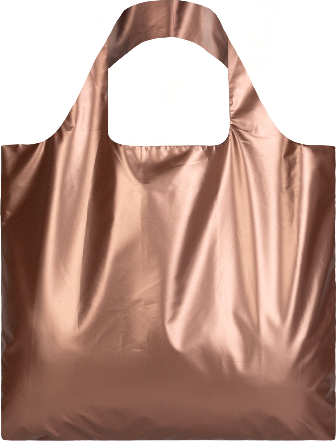 Torba LOQI Fashion Metallic różowe złoto