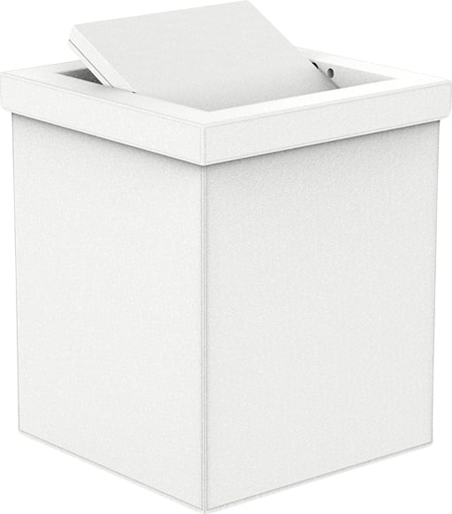 Kosz łazienkowy na śmieci Brownie 30 cm biały