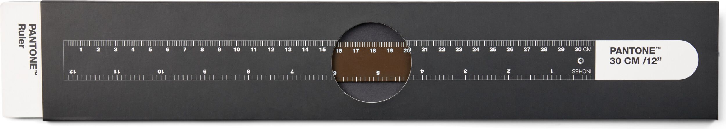 Linijka Pantone ciemnobrązowa