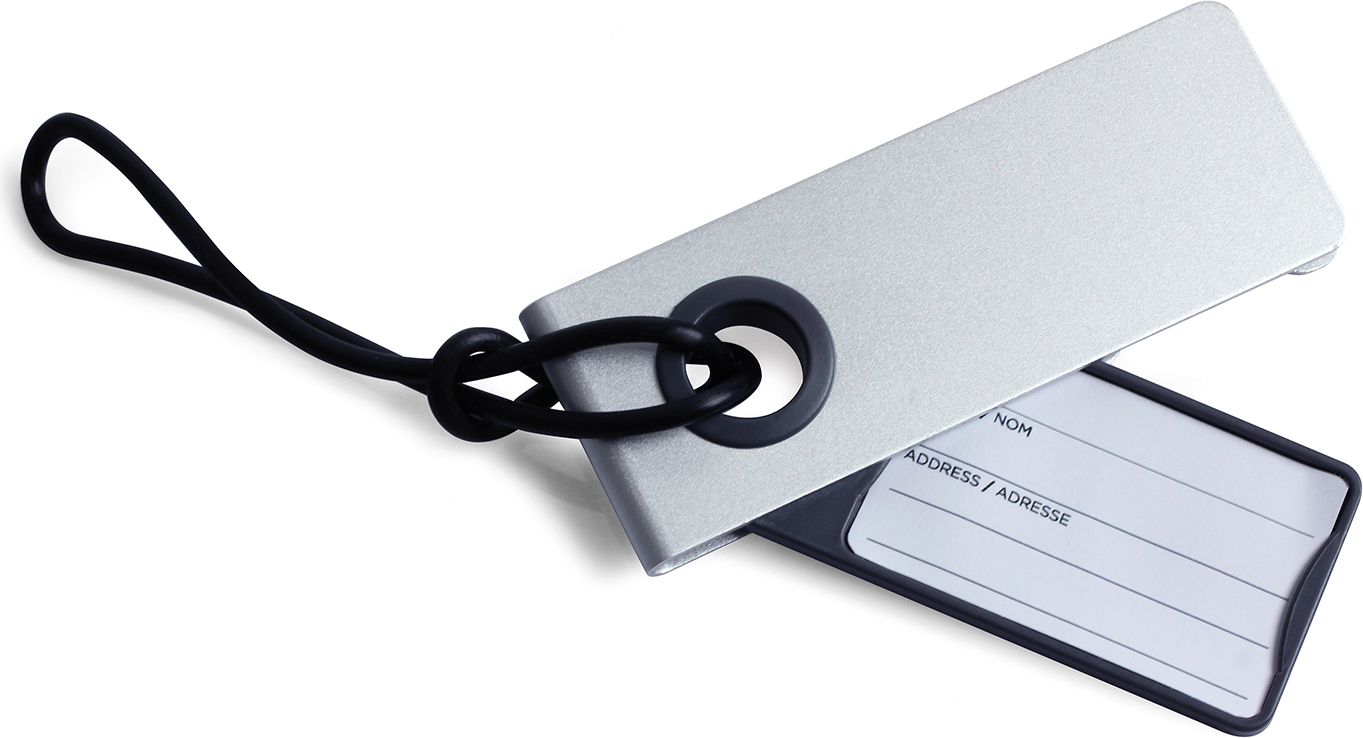 Zawieszka na bagaż Neo srebrna