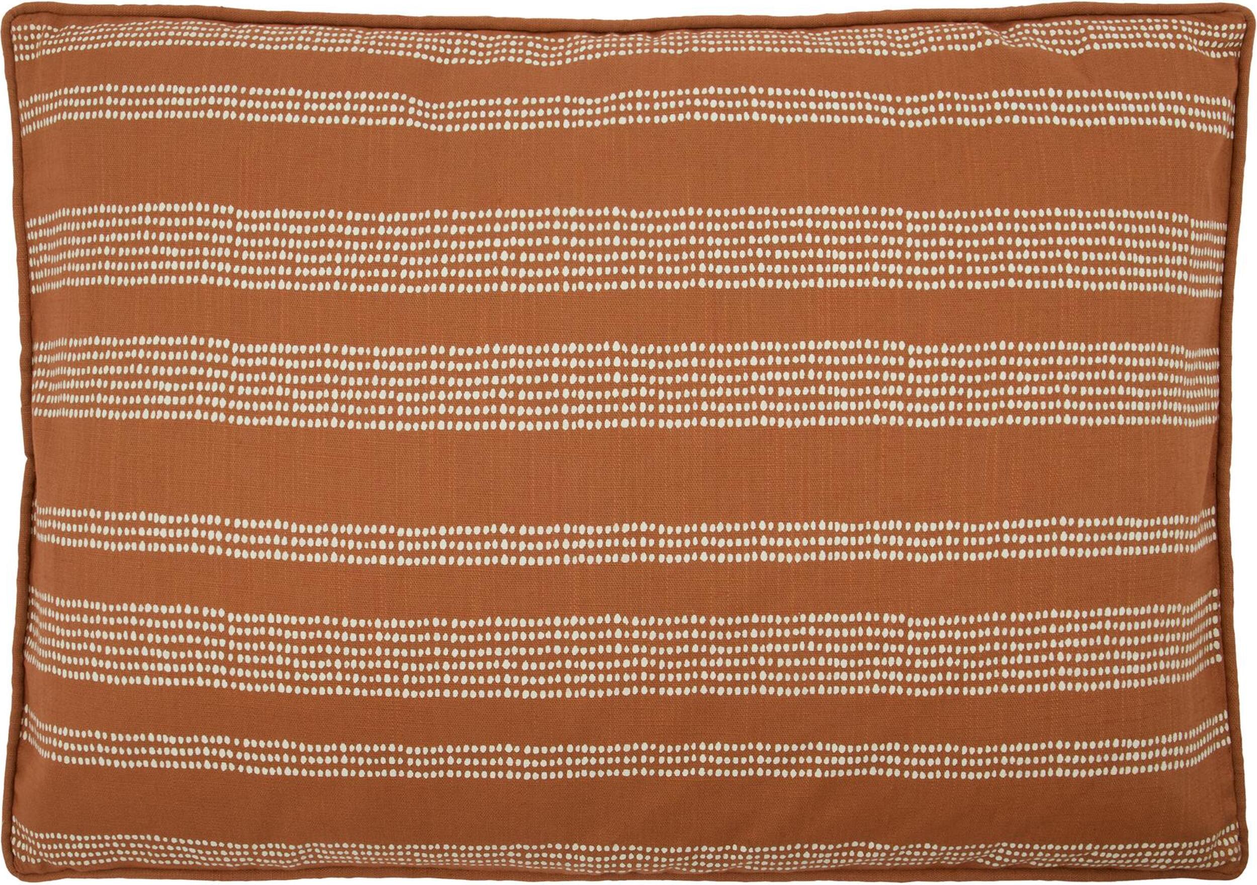 Poszewka dekoracyjna Dotti 40 x 60 cm terakota