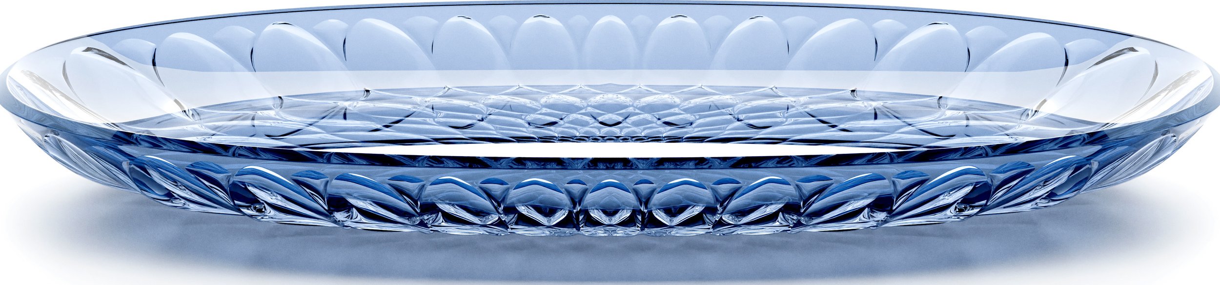 Taca do serwowania Vanity owalna 32 cm ciemnoniebieska