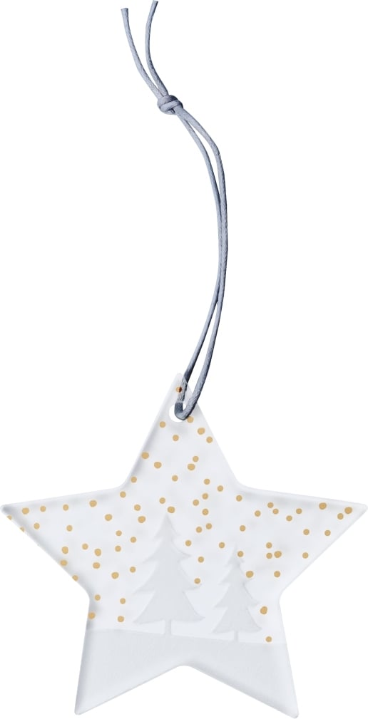 Zawieszka świąteczna Ice Star jodły 8,5 cm