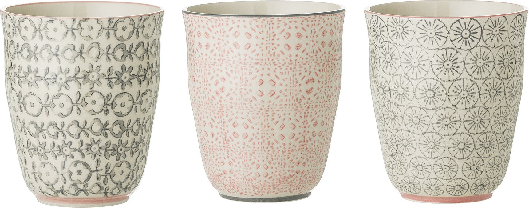 Kubki Cécile wysokie 200 ml 3 szt.