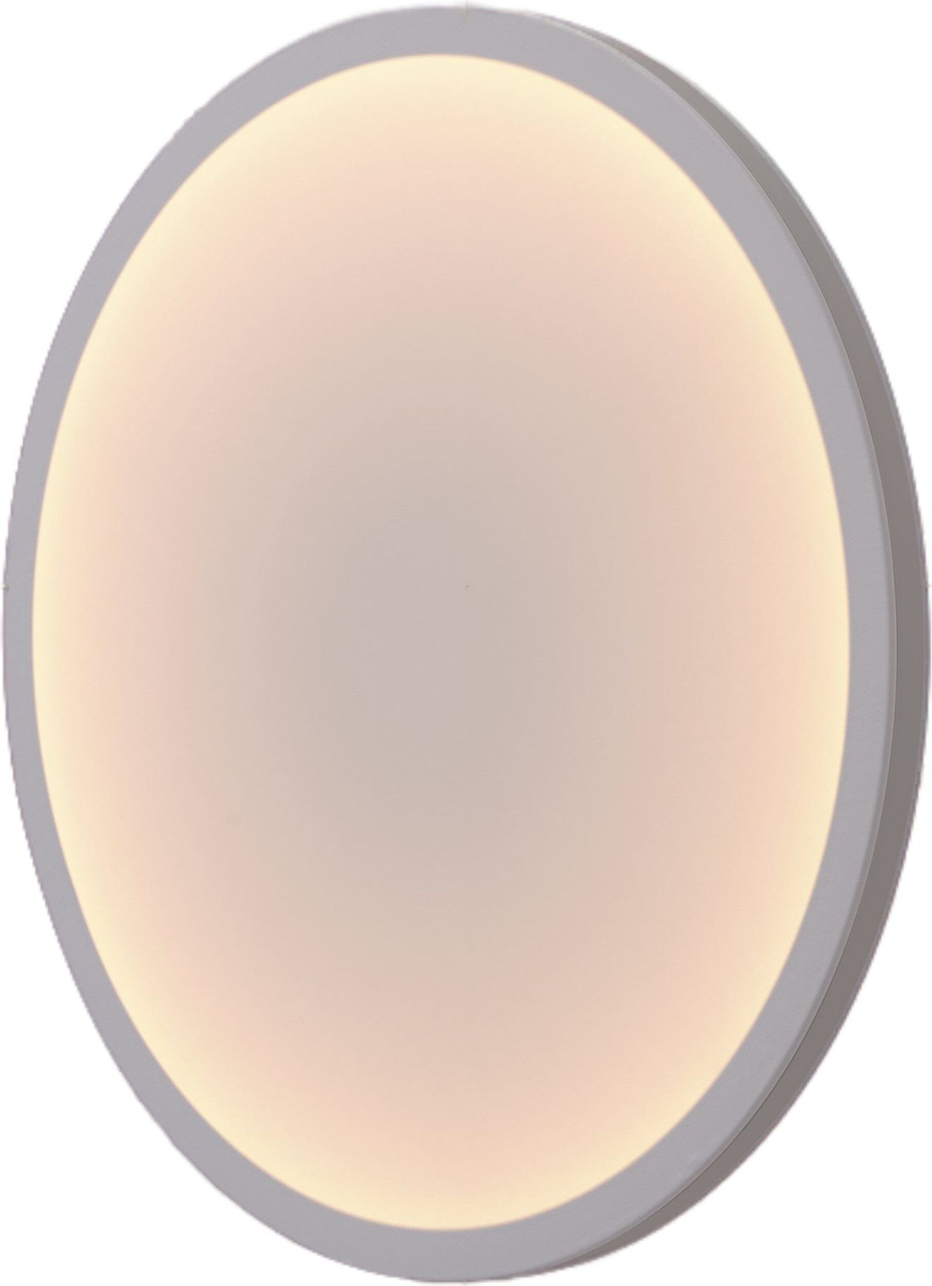 Lampa ścienna Calm 50 cm szara