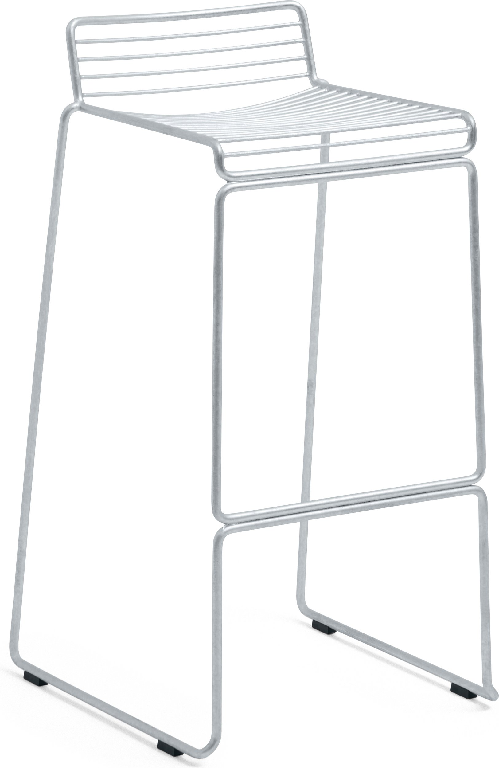 Stołek barowy Hee 75 cm stalowy