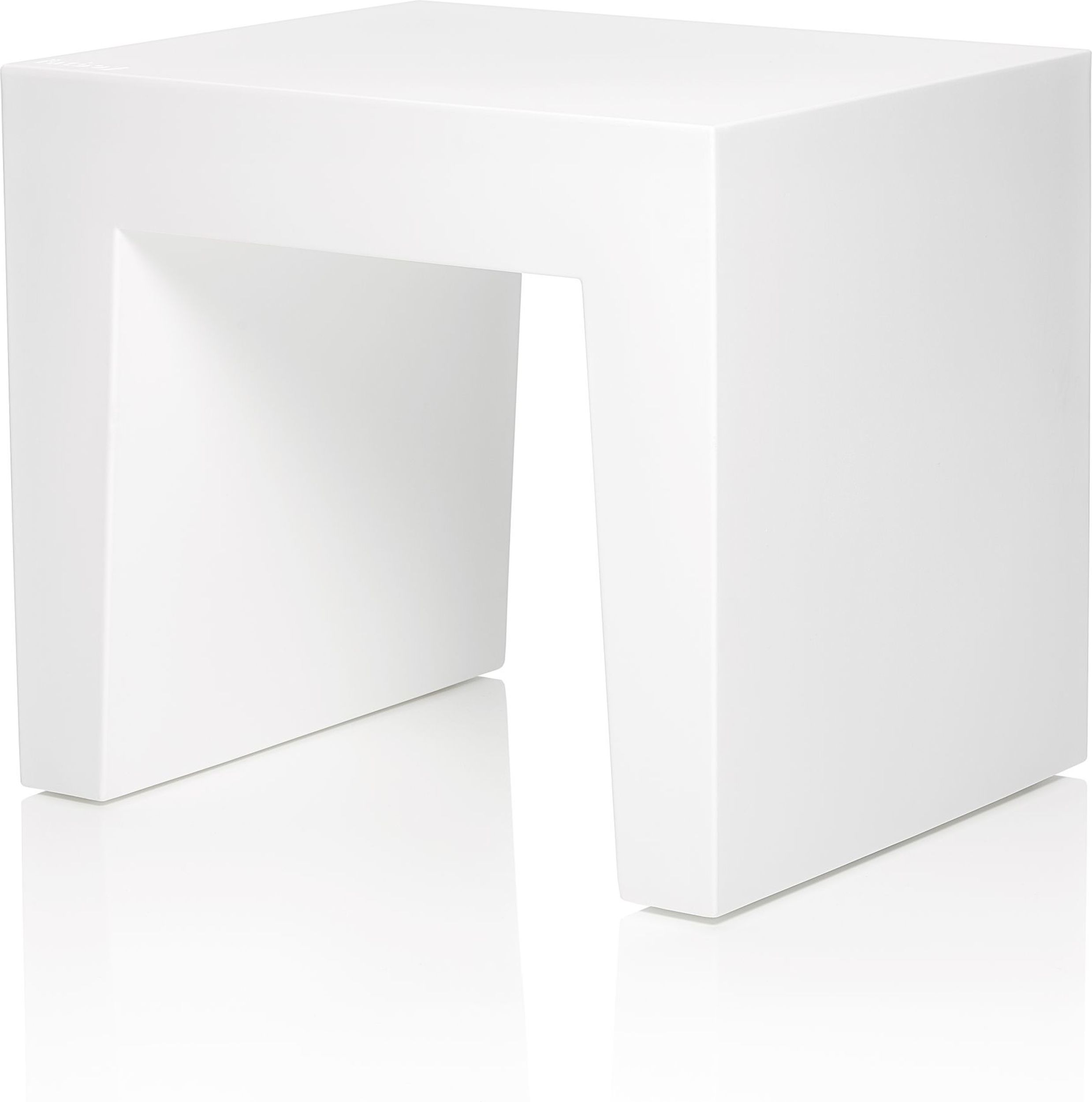 Stołek Concrete Seat biały