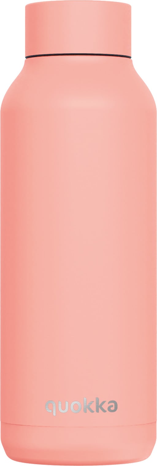 Butelka termiczna Quokka Solid Powder 510 ml brzoskwiniowa