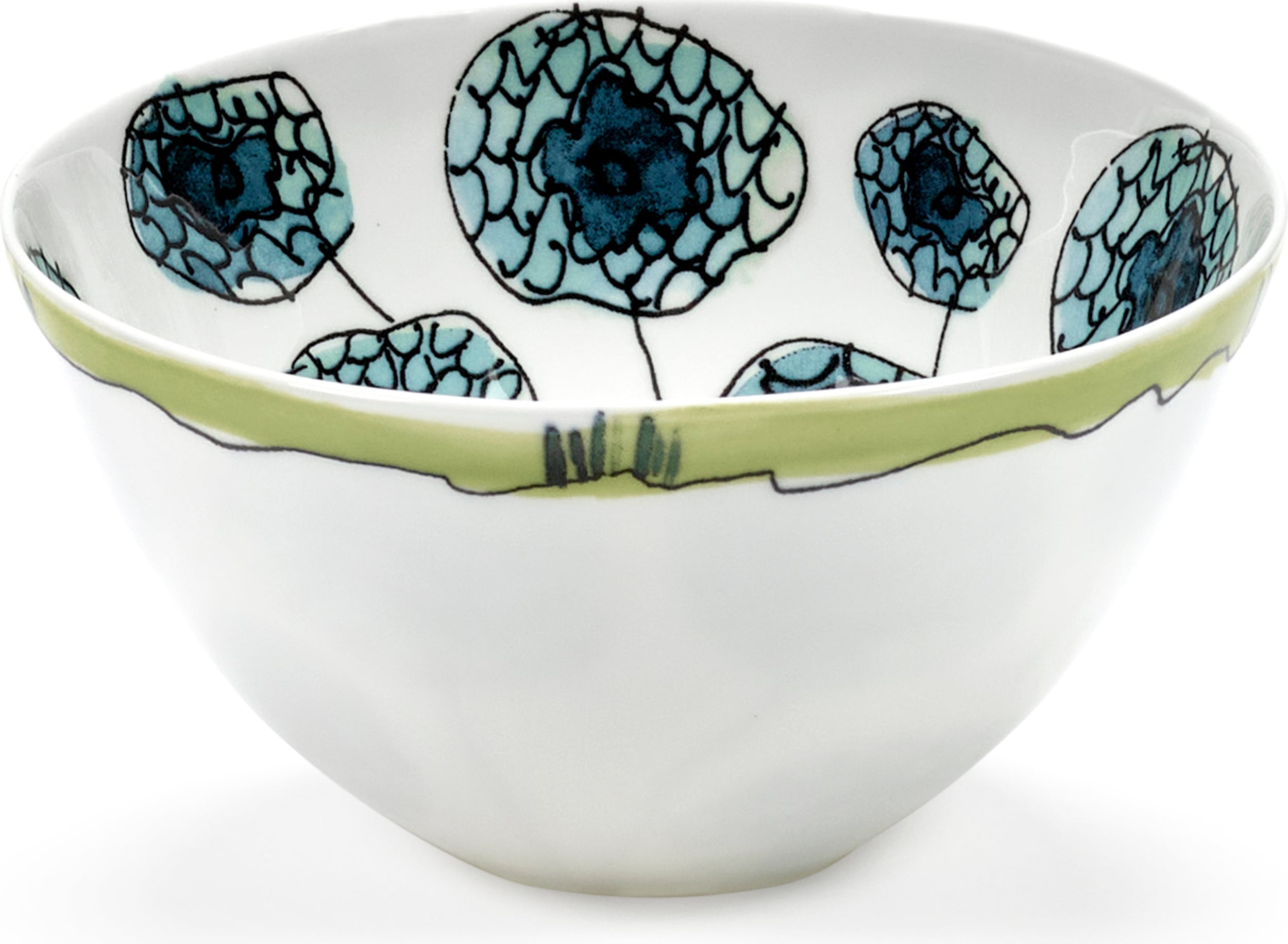 Miska Midnight Flowers Anemone Vaniglia 12 cm