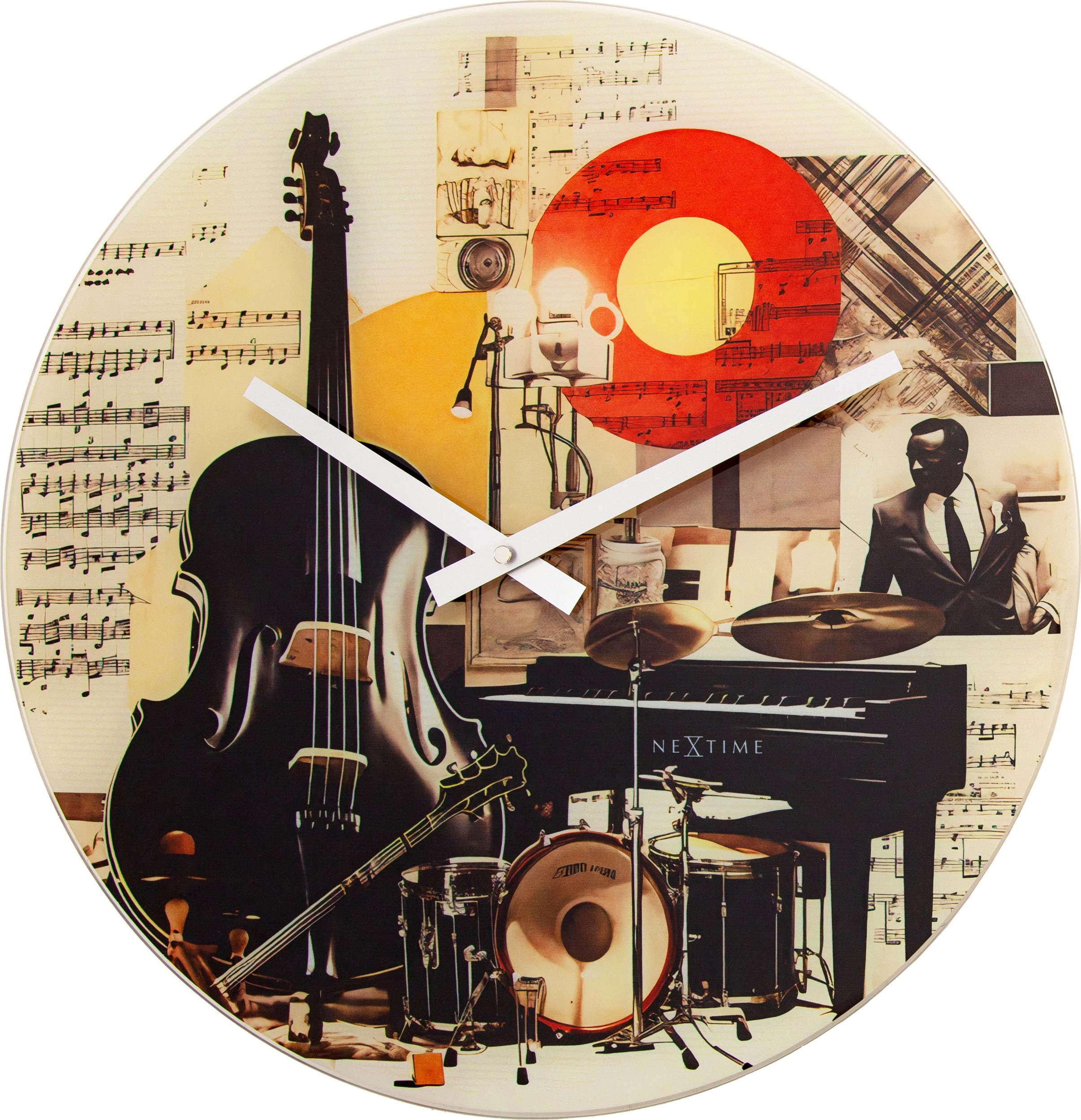 Zegar ścienny Blues 43 cm