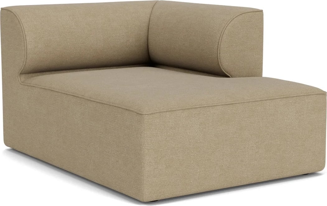 Szezlong prawostronny sofy modułowej Eave Bouclé 96 x 144 cm beżowy