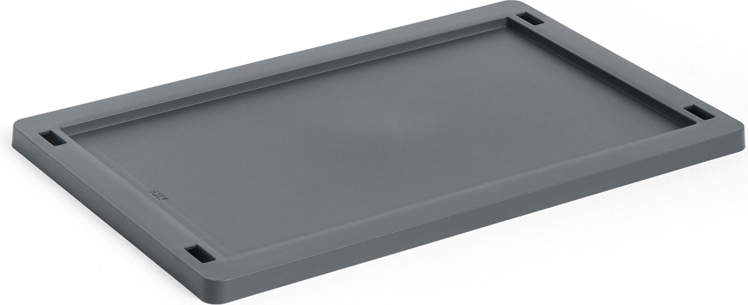 Pokrywka do kosza do przechowywania Hay Colour Crate S w kolorze węgla