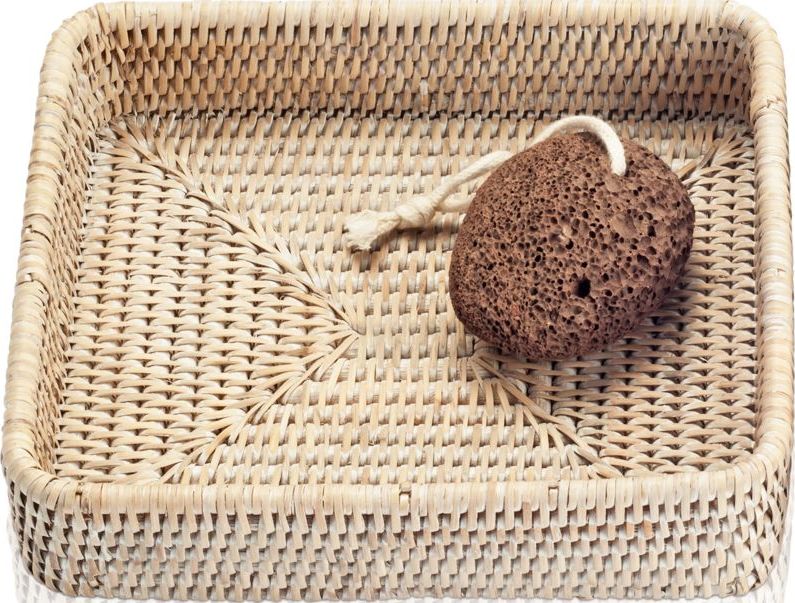 Taca łazienkowa Basket 18 cm jasna