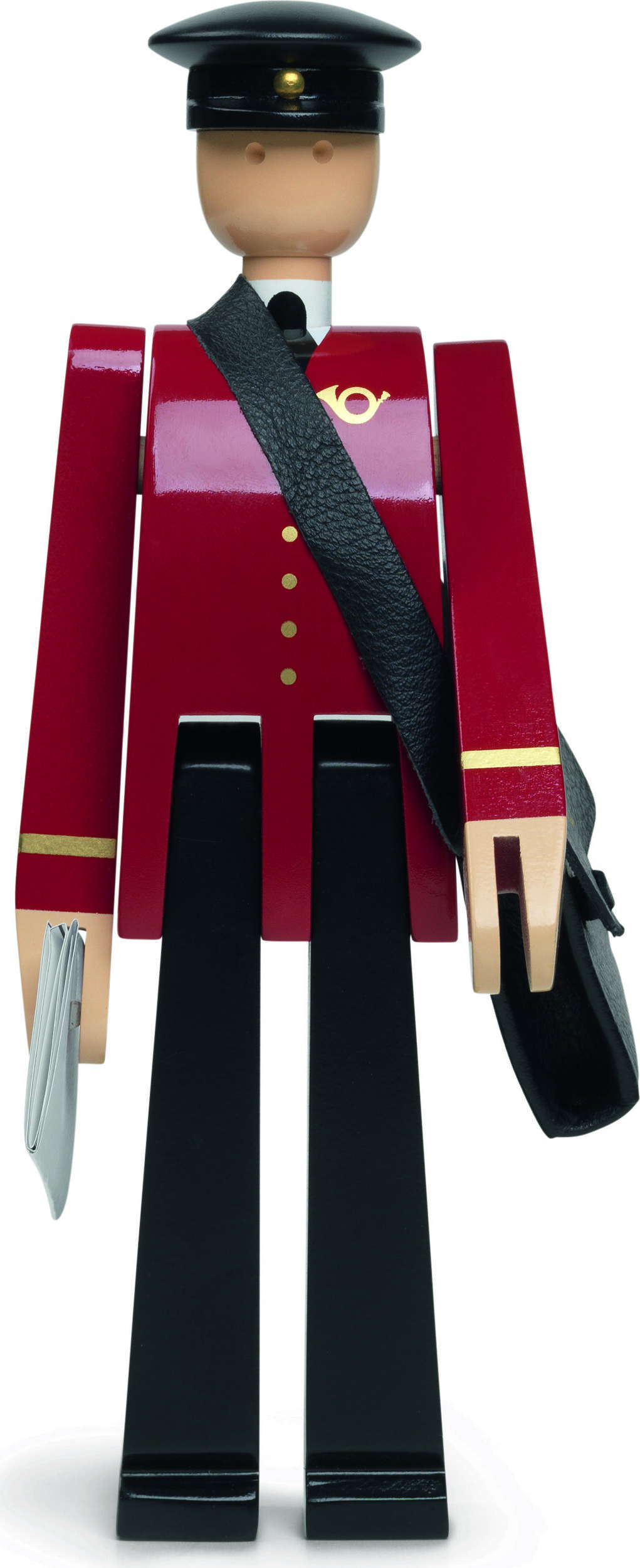 Figurka Kay Bojesen listonosz Einar z drewna