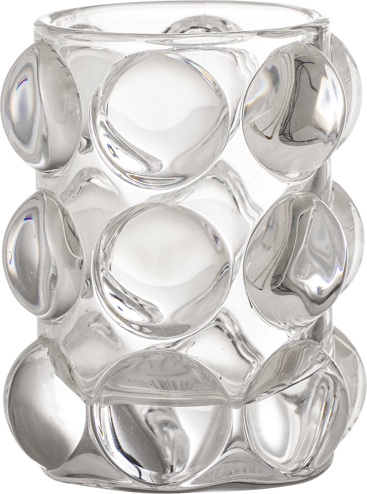 Świecznik na tealighty Deni 10 cm transparentny