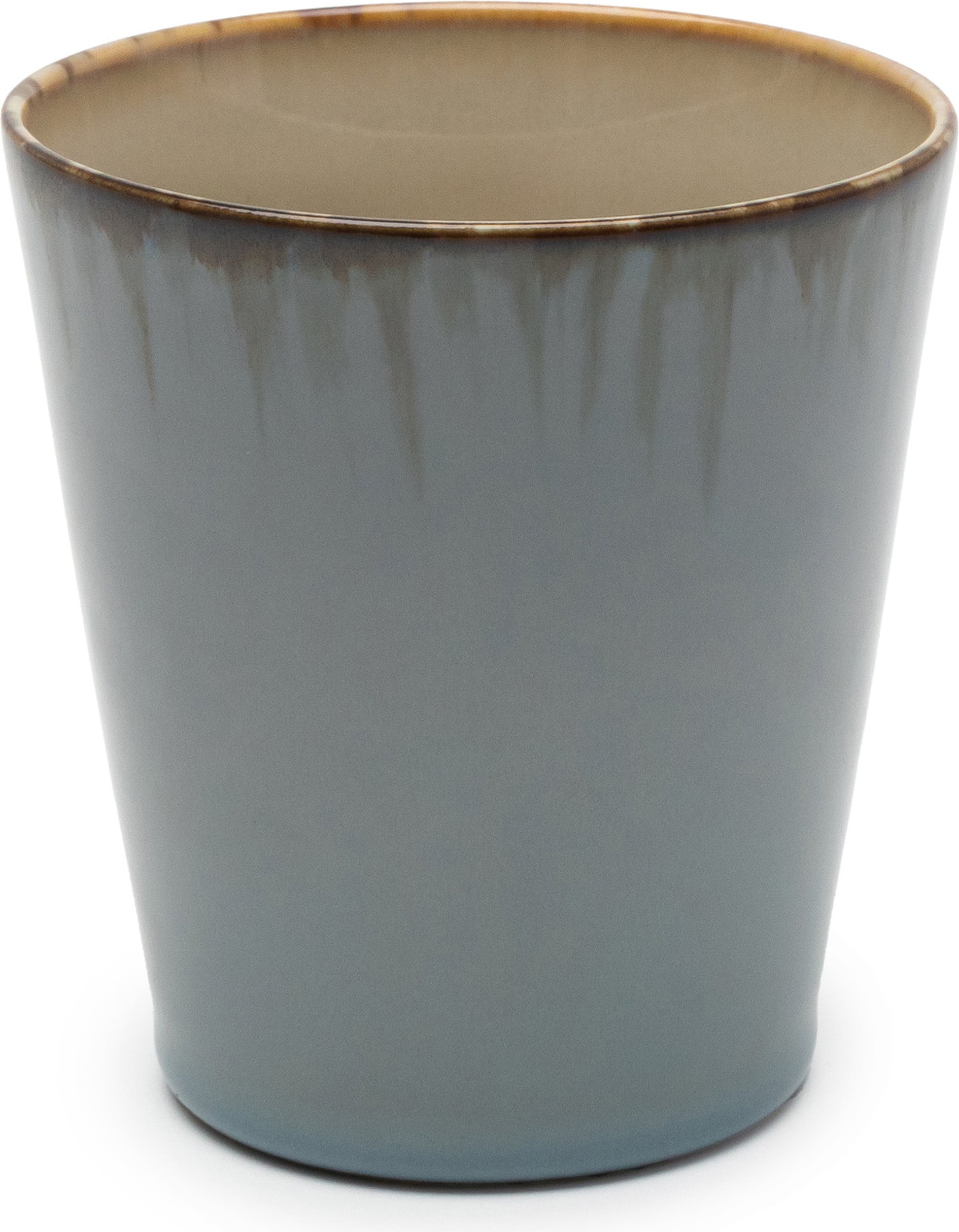 Kubek Terres de Rêves 340 ml niebiesko-beżowy