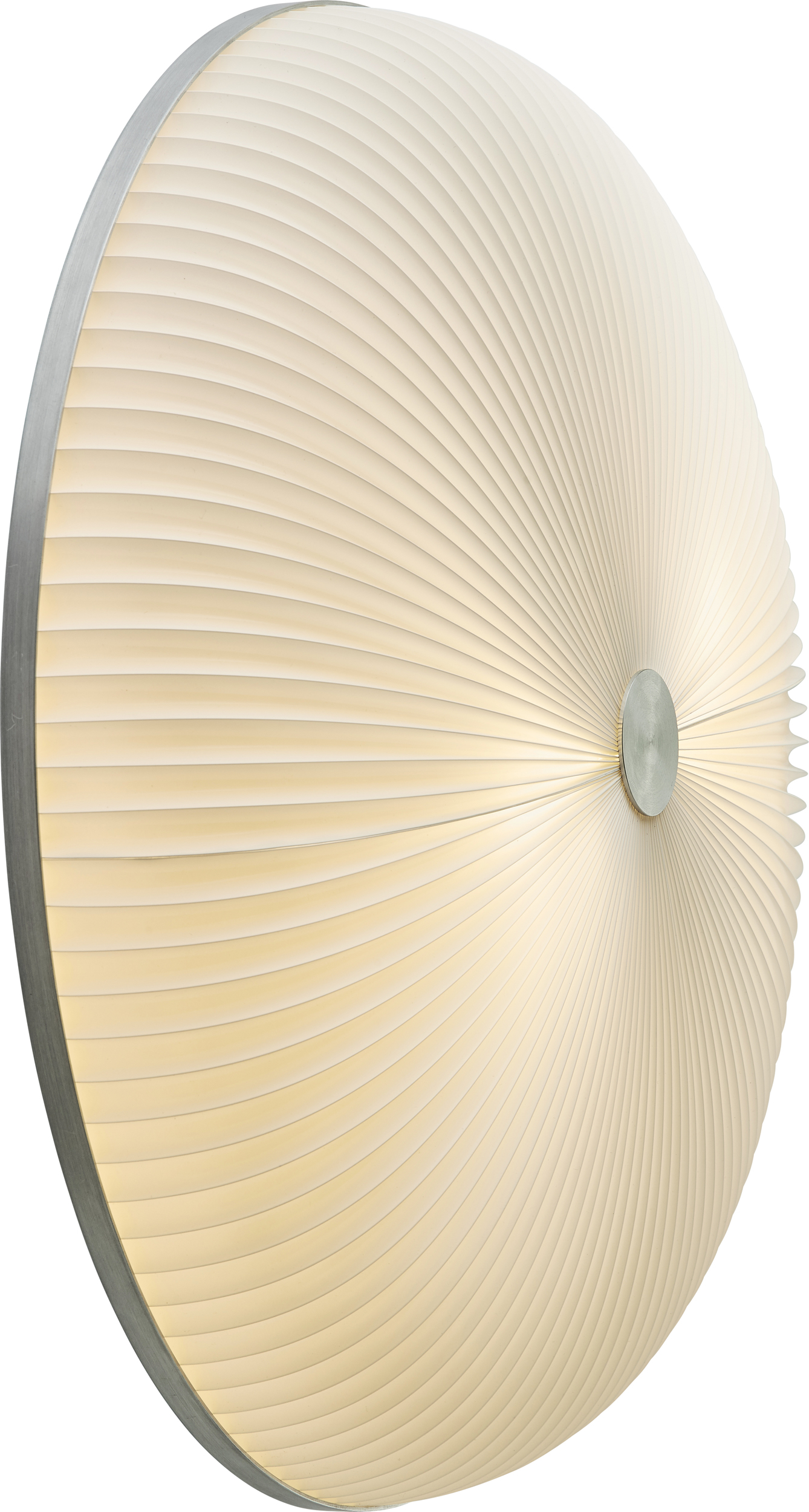 Plafon Lamella 50 cm srebrny