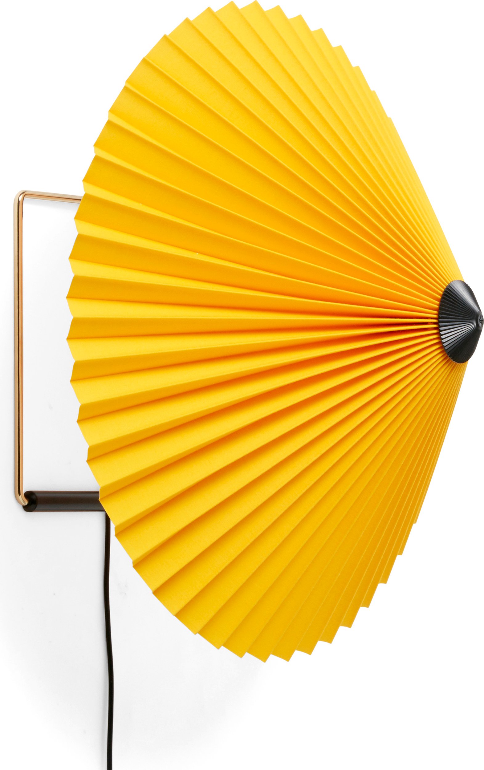 Lampa ścienna Matin 38 cm żółta