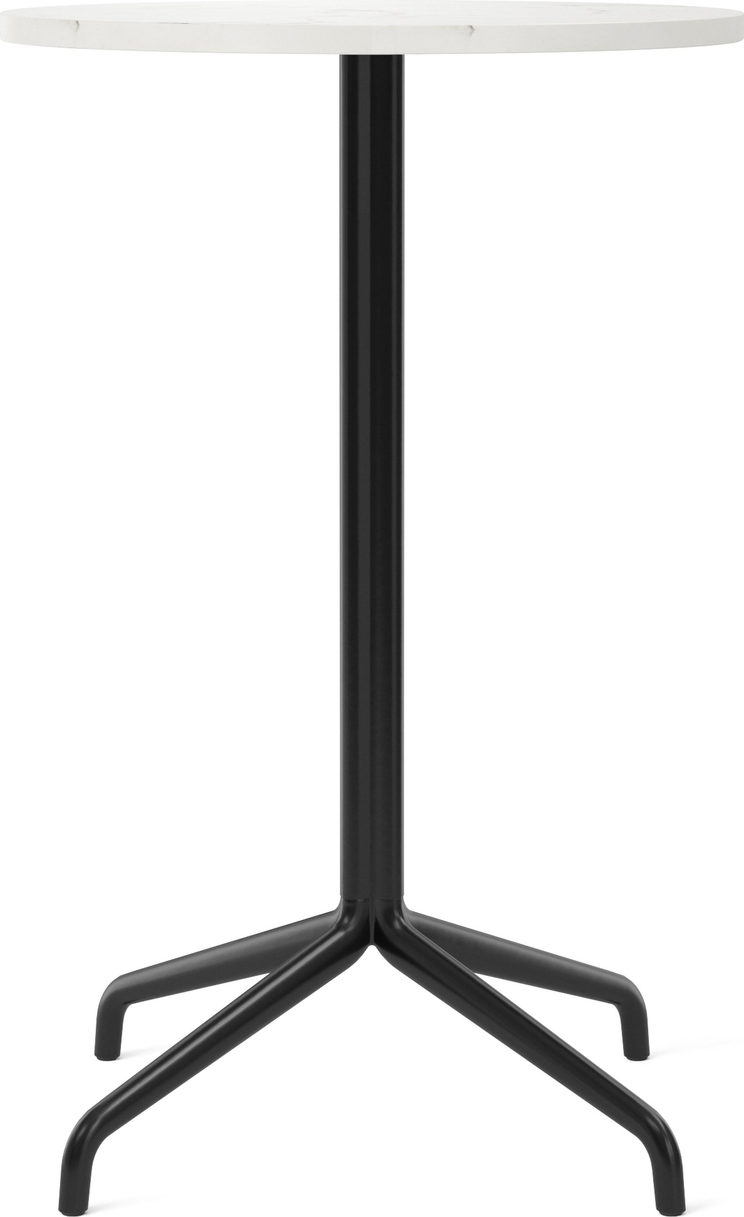 Stół barowy Harbour Column Star Base 60 cm złamana biel