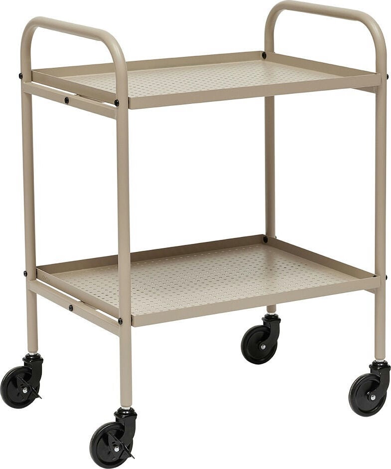 Stolik na kółkach Maki 70 cm beżowy