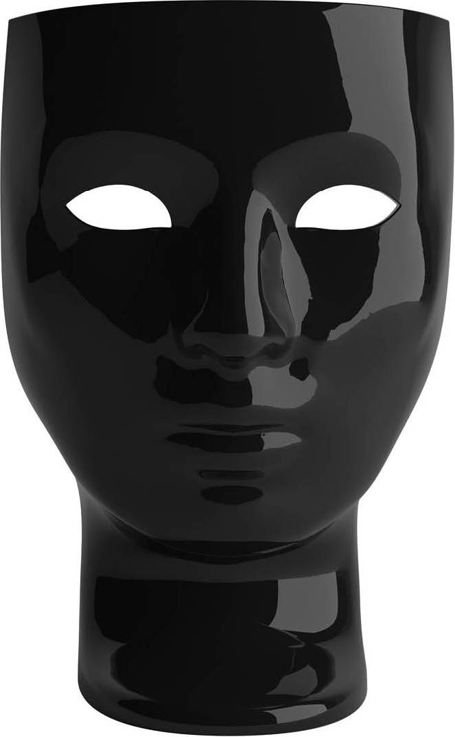 Fotel obrotowy Nemo błyszczący czarny