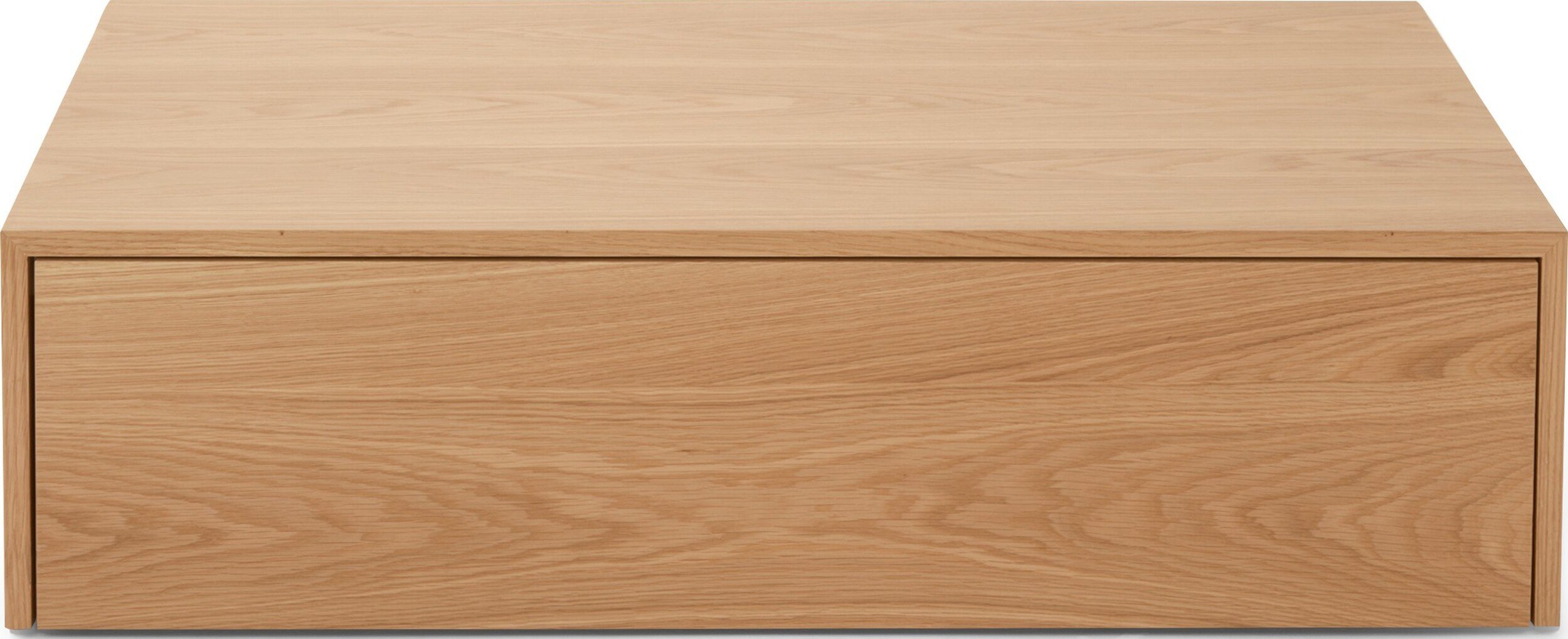 Stolik kawowy z szufladą Mass 60 x 103 cm naturalny dąb