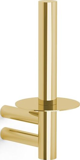 Uchwyt na papier toaletowy Bar złoty