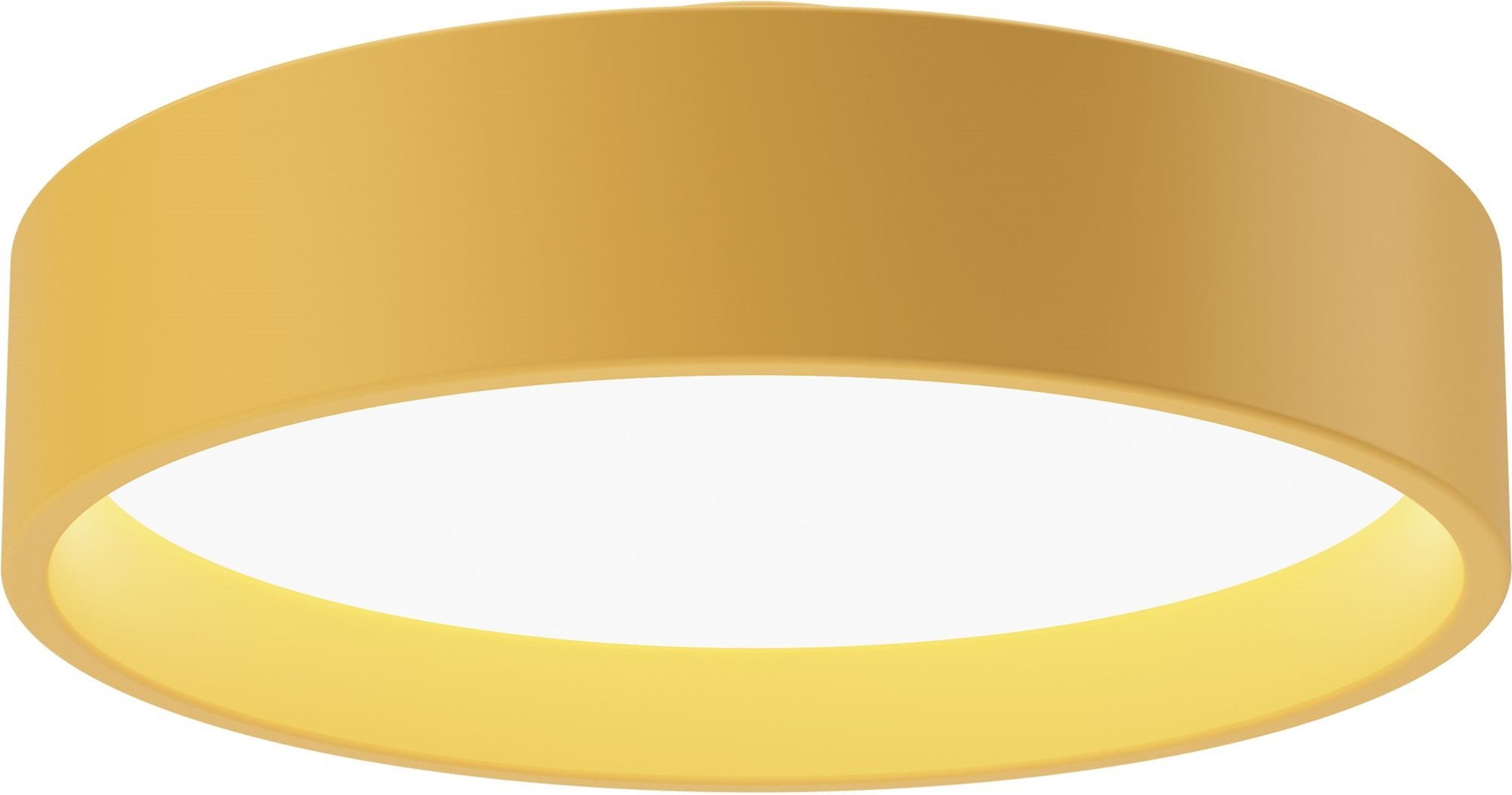 Plafon Circle Surface LED 3000K 26,7 cm żółty