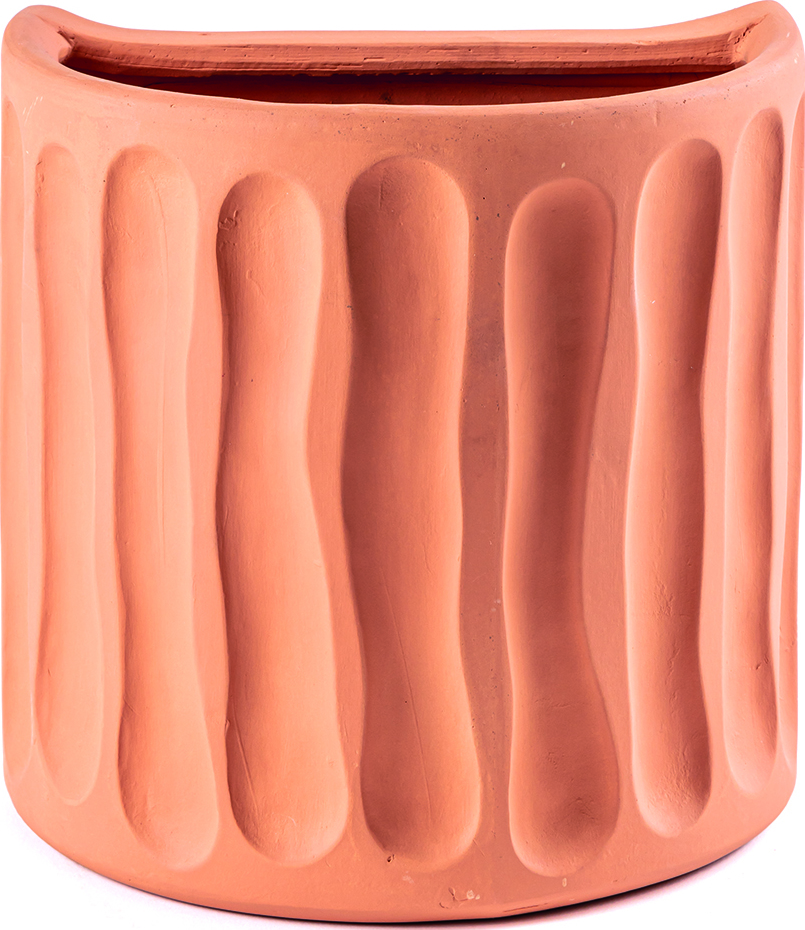 Doniczka ścienna Magna Graecia Dorico z terakoty