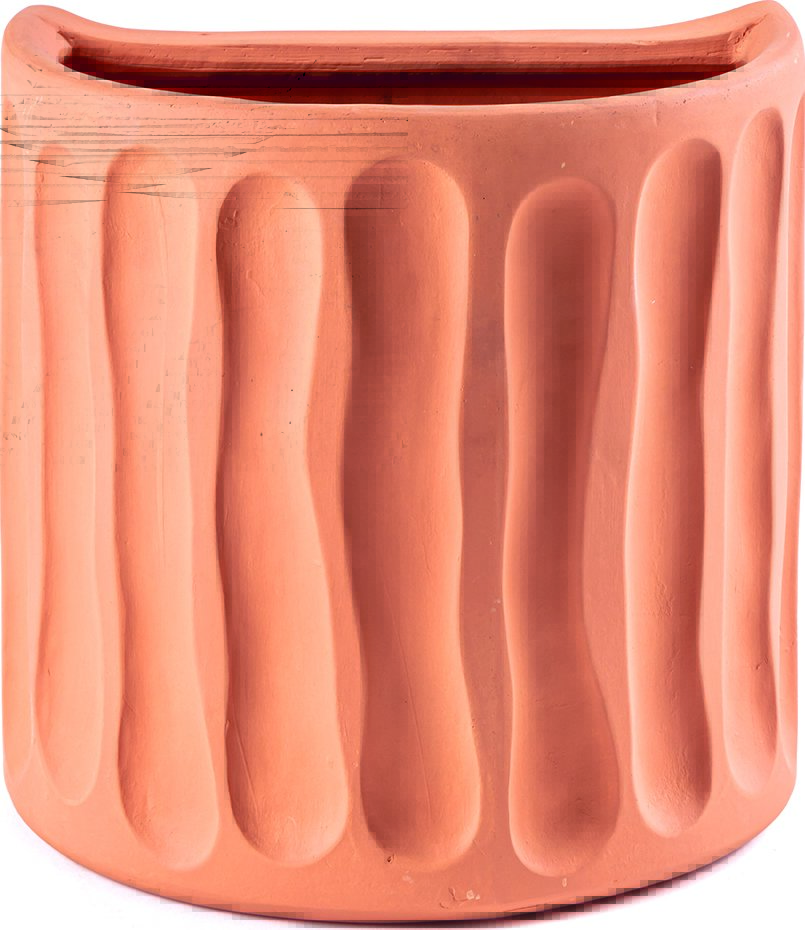 Doniczka ścienna Magna Graecia Dorico z terakoty