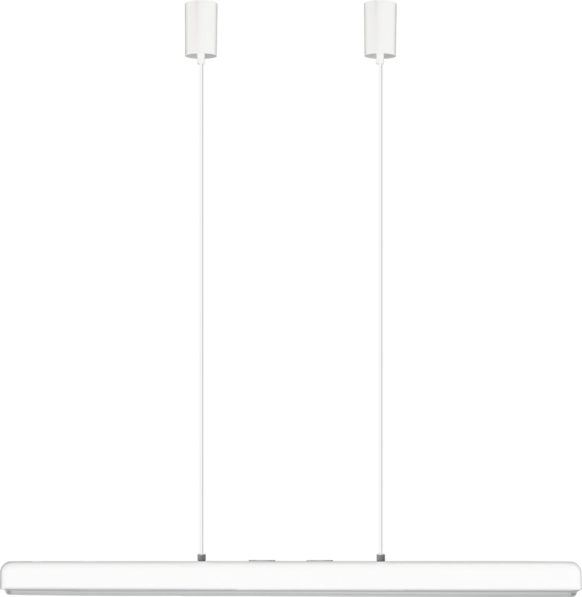 Lampa wisząca Hazel Branch biała ze srebrnym mocowaniem