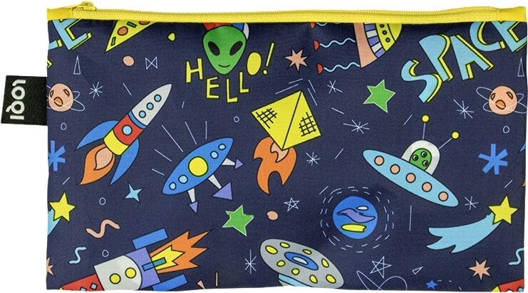 Saszetka Zip Pocket Artist Space Ufo mini z recyklingu