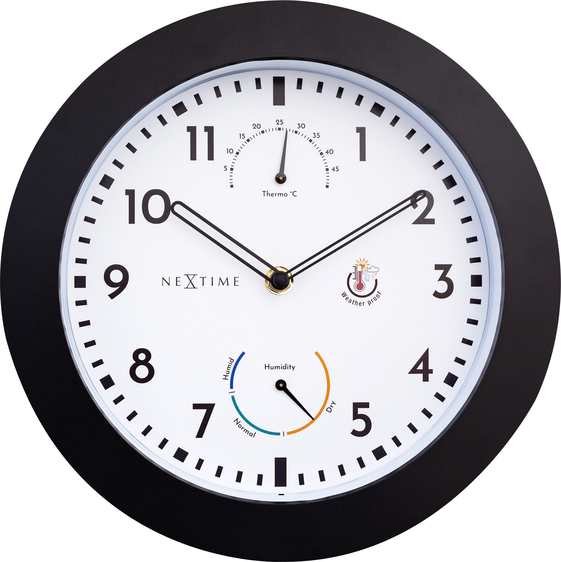Zegar z termometrem i higrometrem Daisy