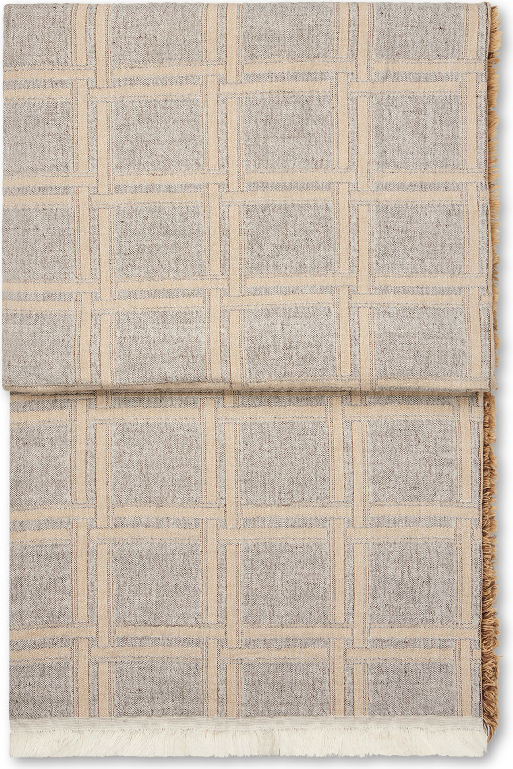 Koc Dahlia 130 x 180 cm brązowy