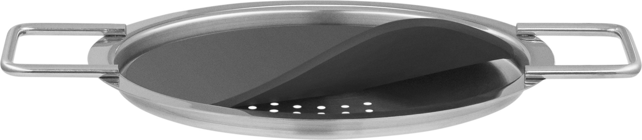 Pokrywka z otworami do odcedzania Eva Solo 16 cm z dwoma uchwytami