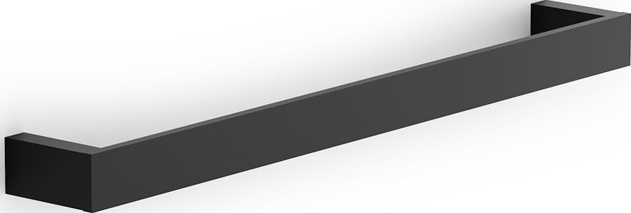 Wieszak reling na ręczniki Contract 45 cm czarny mat