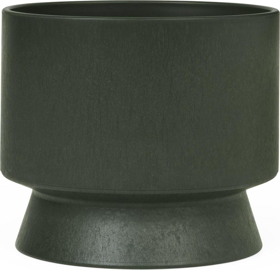 Osłonka na doniczkę Rosendahl 15 cm ciemnozielona
