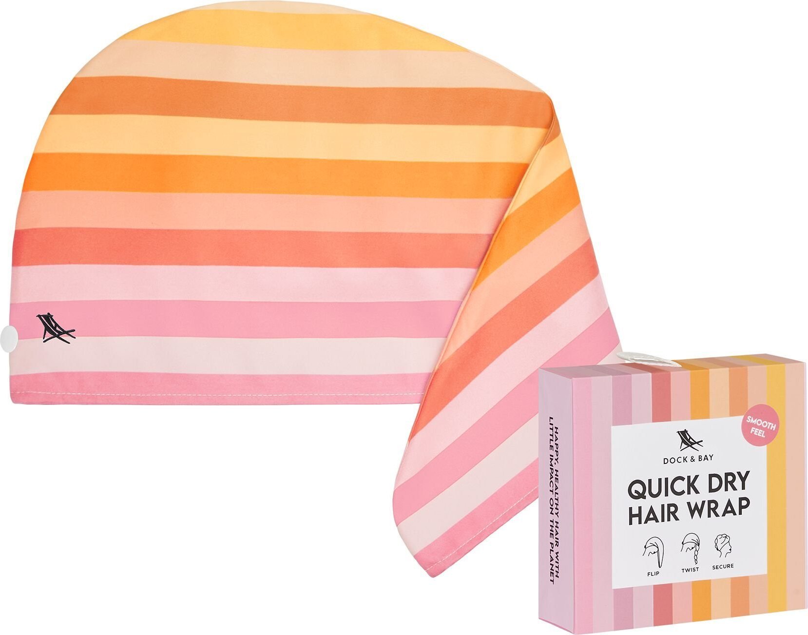 Turban do włosów Dock & Bay miami sorbe