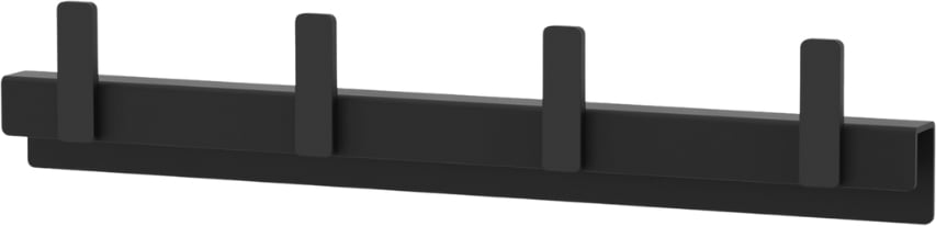 Wieszak listwa Potes 24 cm czarny