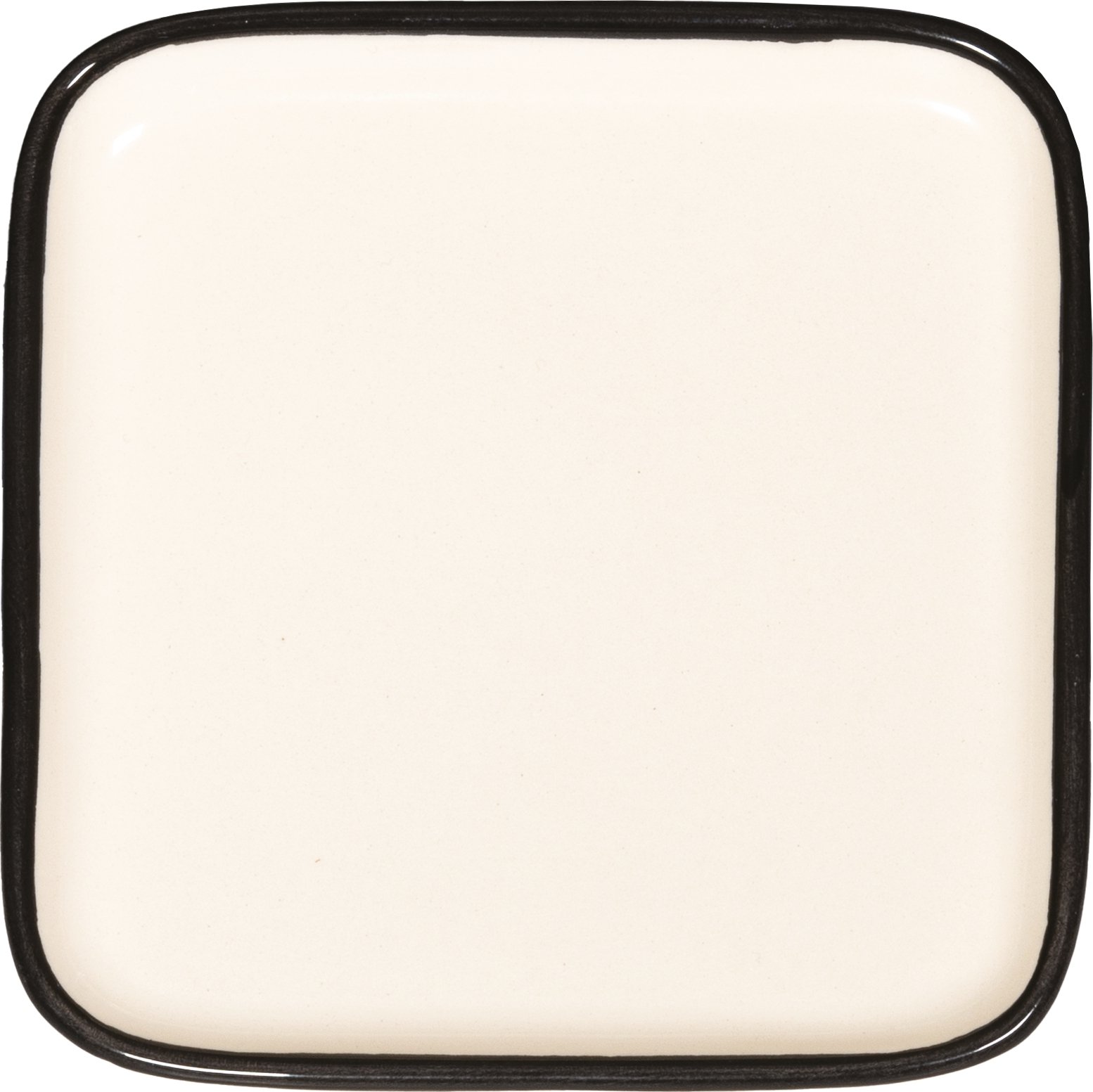 Talerz na przekąski Lido Rim 11 x 11 cm czarny