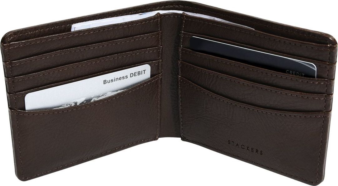 Portfel Stackers brązowy