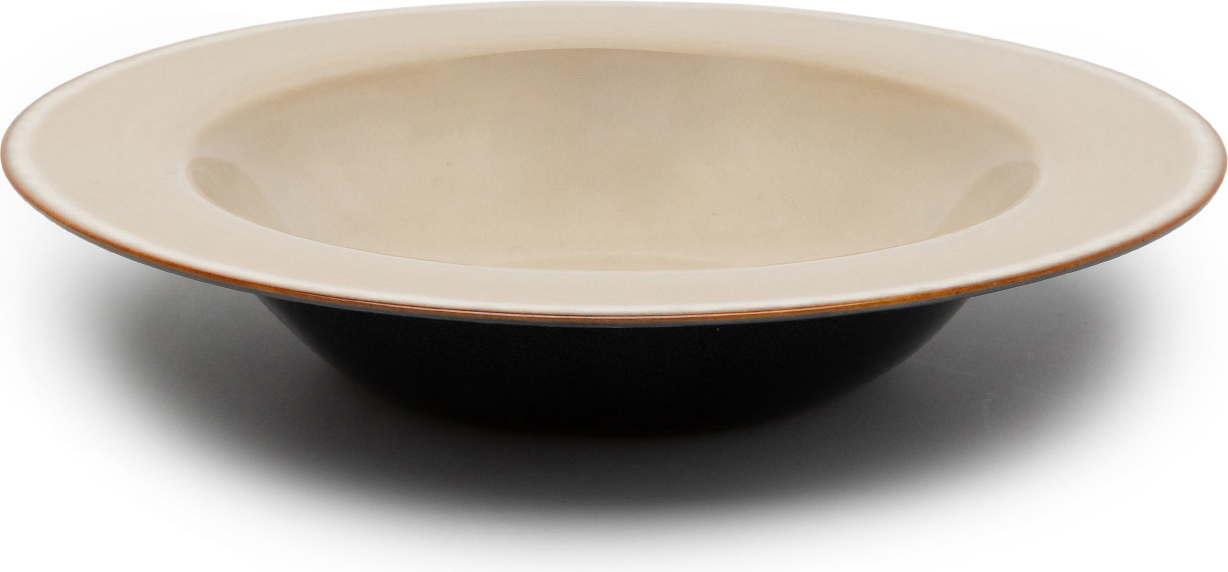 Talerz do makaronu Terres de Rêves 27,3 cm niebiesko-beżowy