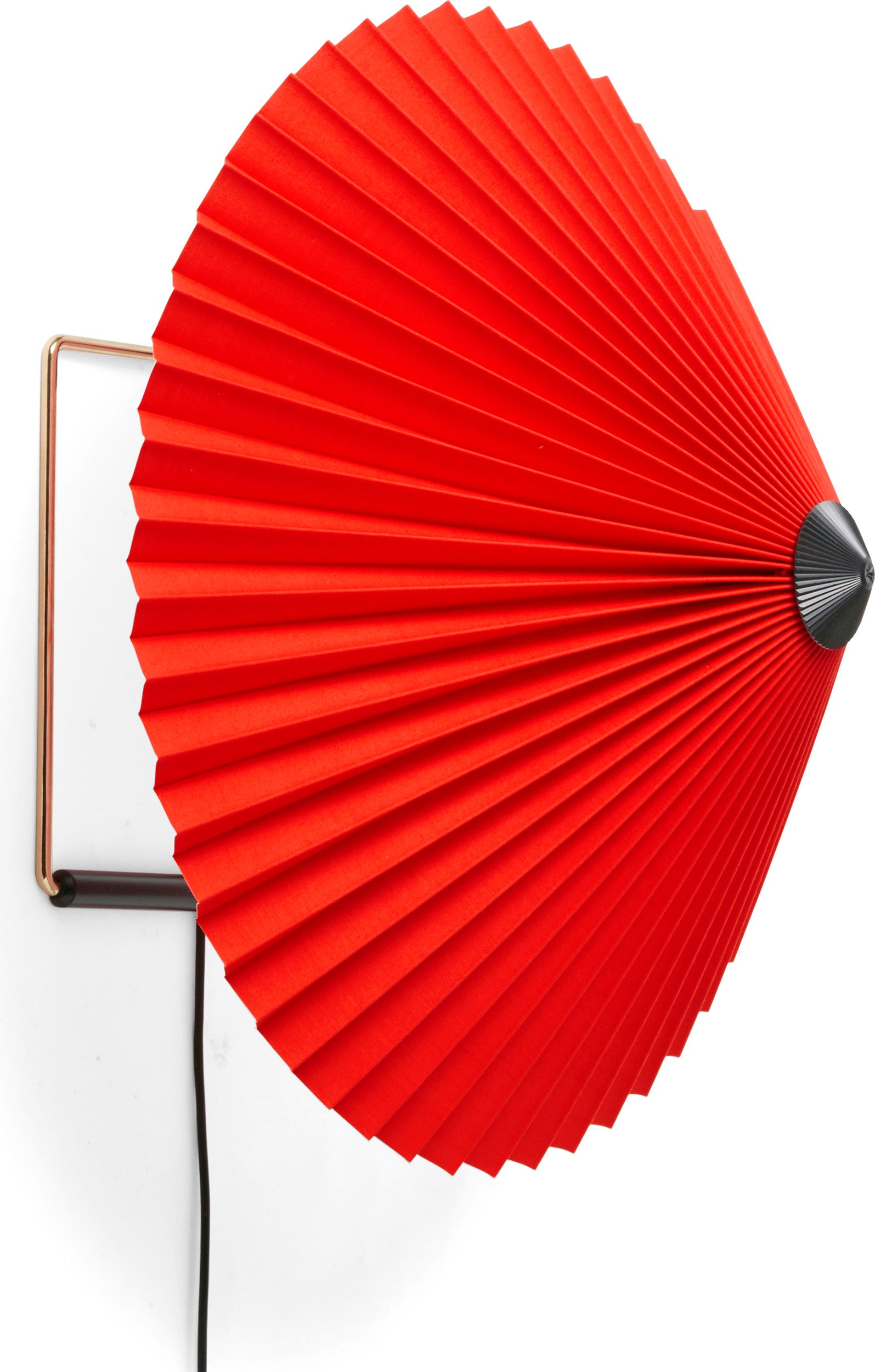 Lampa ścienna Matin 38 cm czerwona