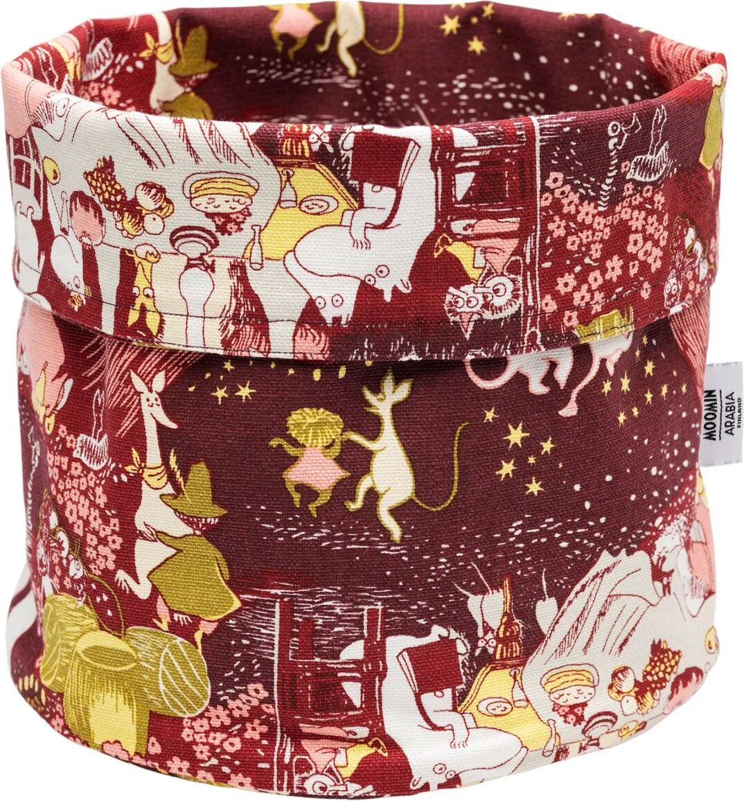 Kosz do przechowywania Arabia Finland Muminki Festive Moments 20 cm