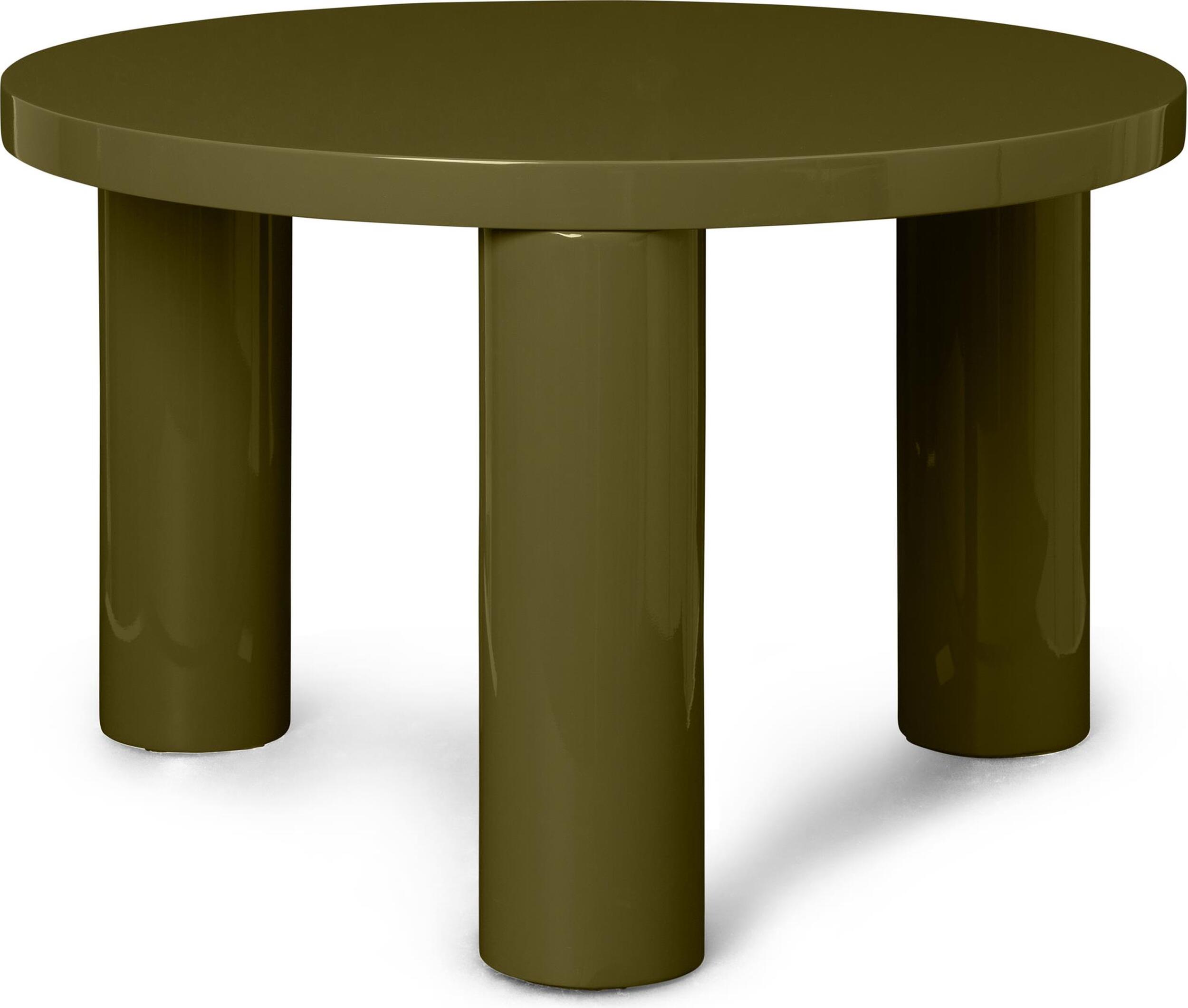 Stolik kawowy Post oliwkowy