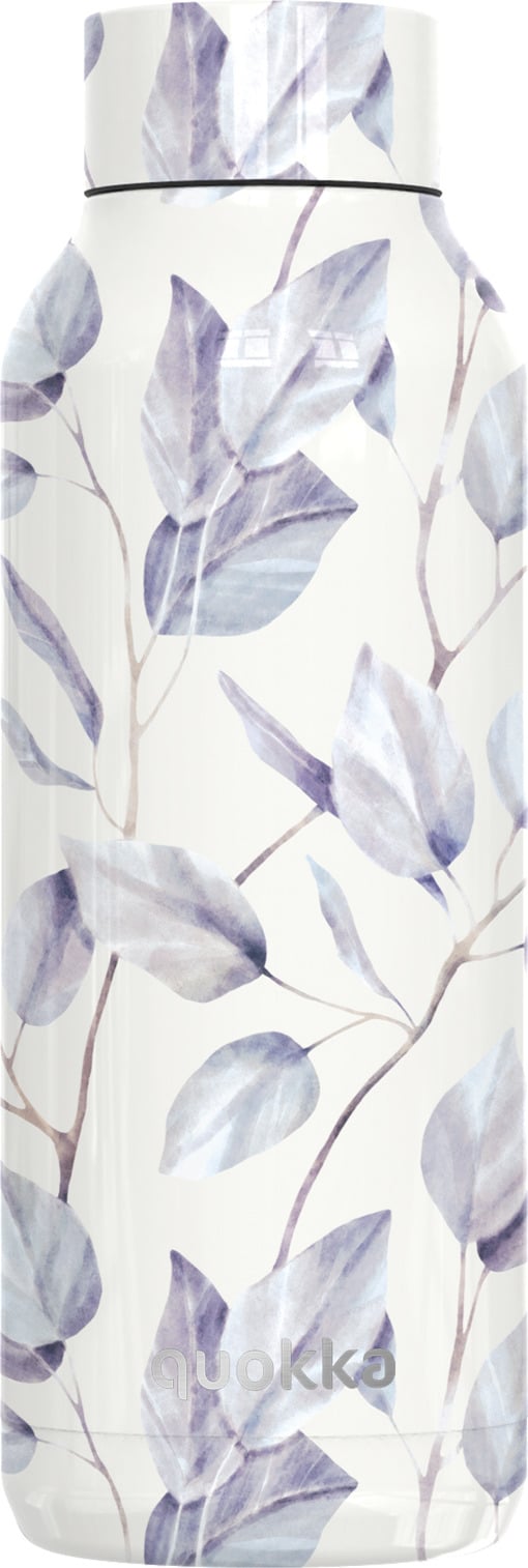 Butelka termiczna Quokka Solid Gray Bouquet 510 ml
