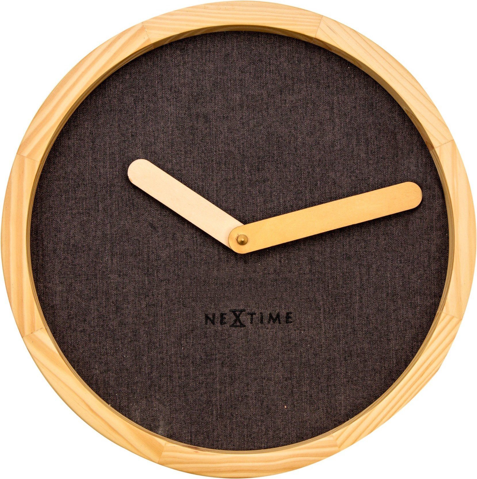 Zegar ścienny Calm brązowy