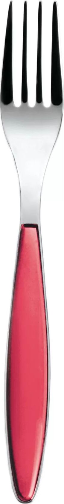 Widelec stołowy Feeling czerwony